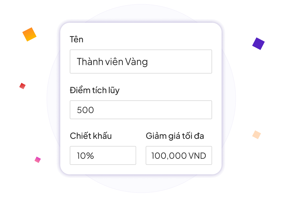 Ưu đãi độc quyền cho từng hạng thành viên